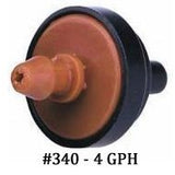 4 GPH Inline Pressure Compensating Dripper